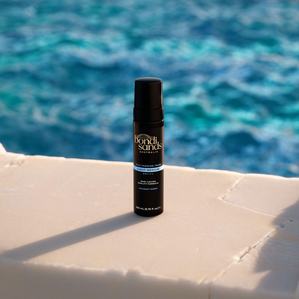 Bondi Sands – Self Tanning Foam Light/Medium – Selbstbräuner Mousse für die natürliche Bräune ohne Sonne, 200 ml