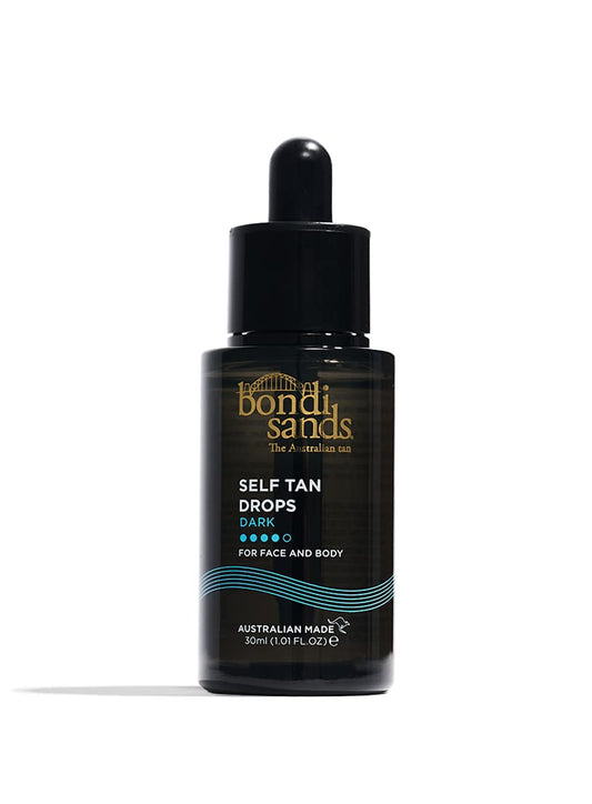 Bondi Sands - Self Tan Drops Dark - Selbstbräuner für Gesicht und Körper in Tropfen, individuell dosierbar, für eine intensive Bräune, 30ml