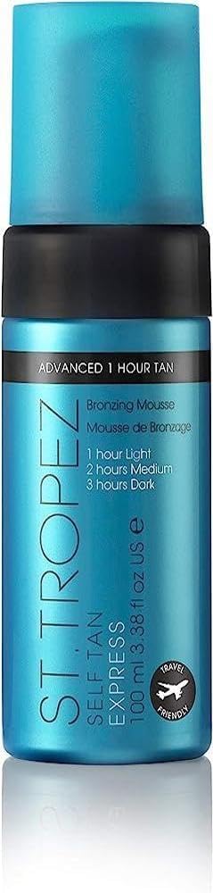 St.Tropez Express Bronzing Mousse – Schnelle Bräune in 1–3 Std (100 ml)