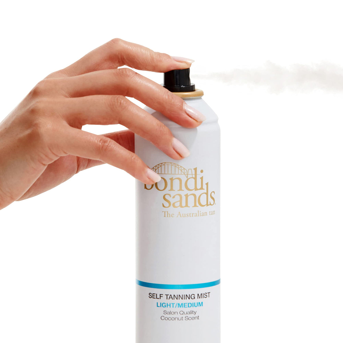 Bondi Sands – Self Tanning Mist Light/Medium – Selbstbräuner, Bräunungsspray für die natürliche Bräune ohne Sonne, 250 ml