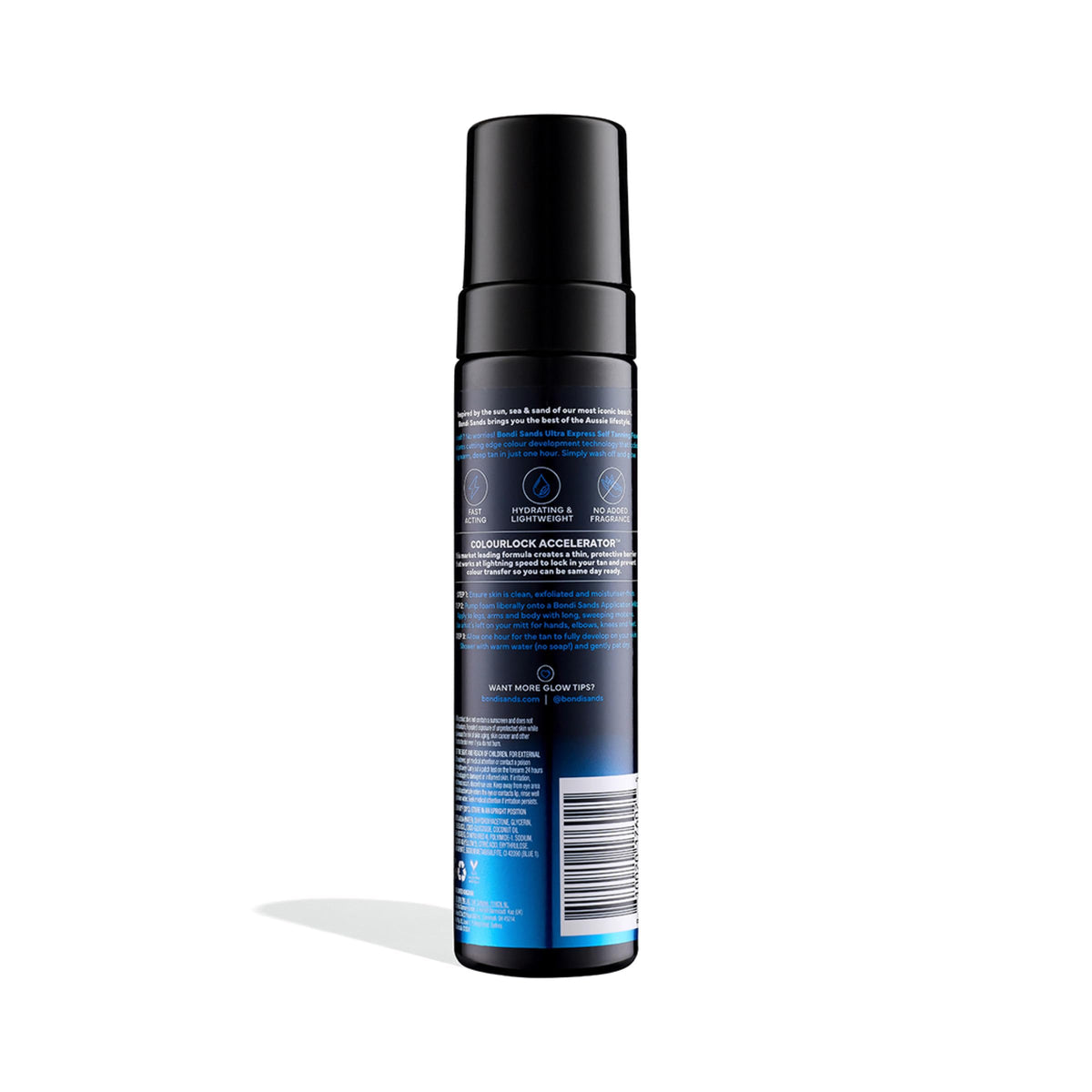 Bondi Sands Self Tanning Foam Ultra Express Ultra Dark – 1h, 200 ml