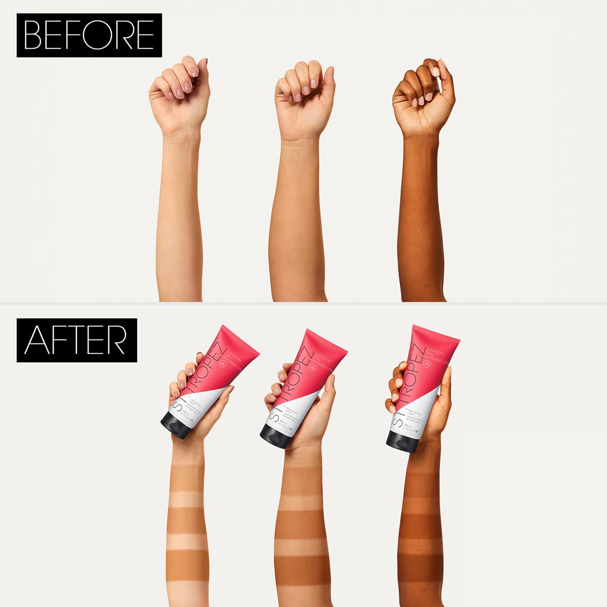 St.Tropez Gradual Tan Watermelon Daily Firming Lotion (Packung mit 2)