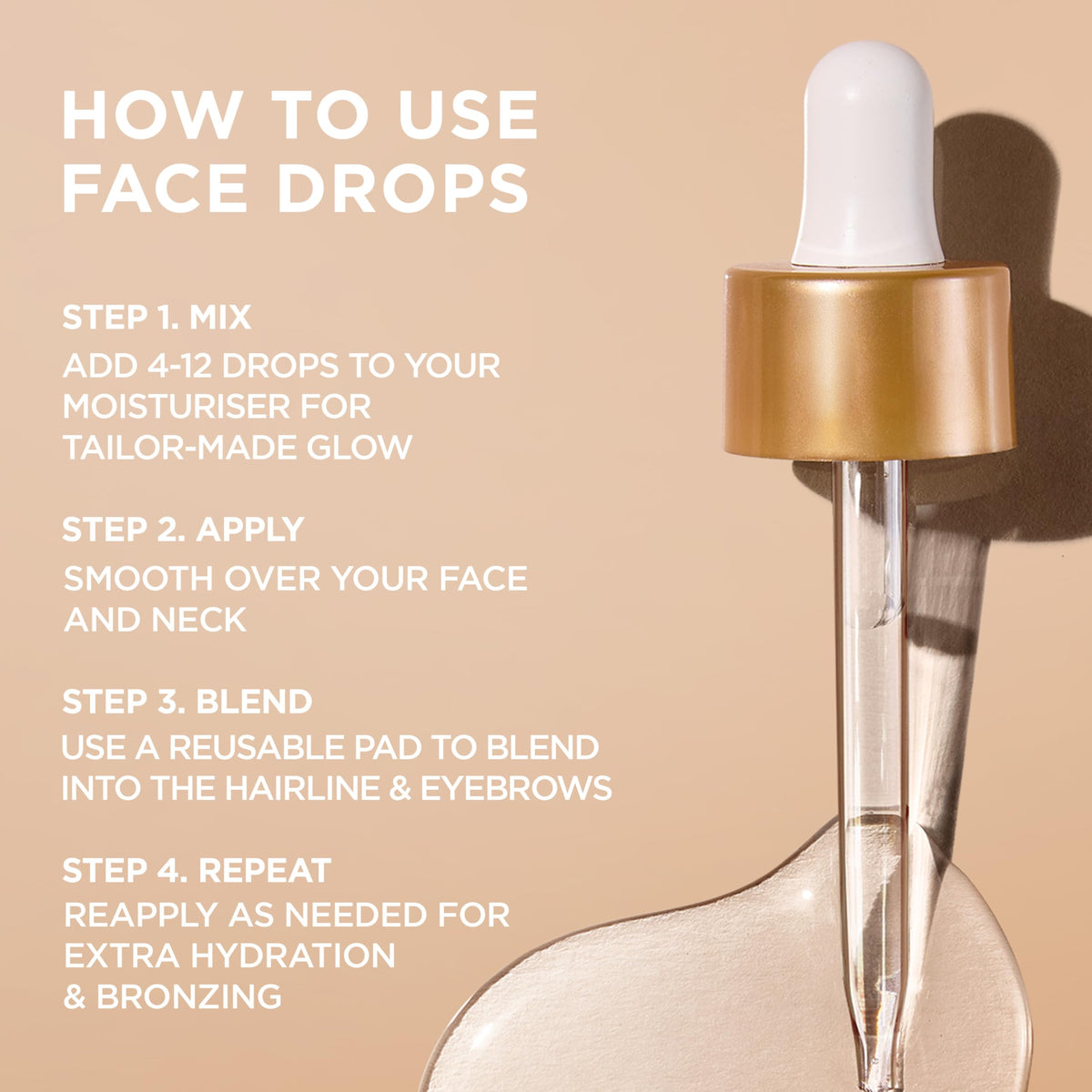 Ambre Solaire Natural Bronzer Self-Tan Face Drops