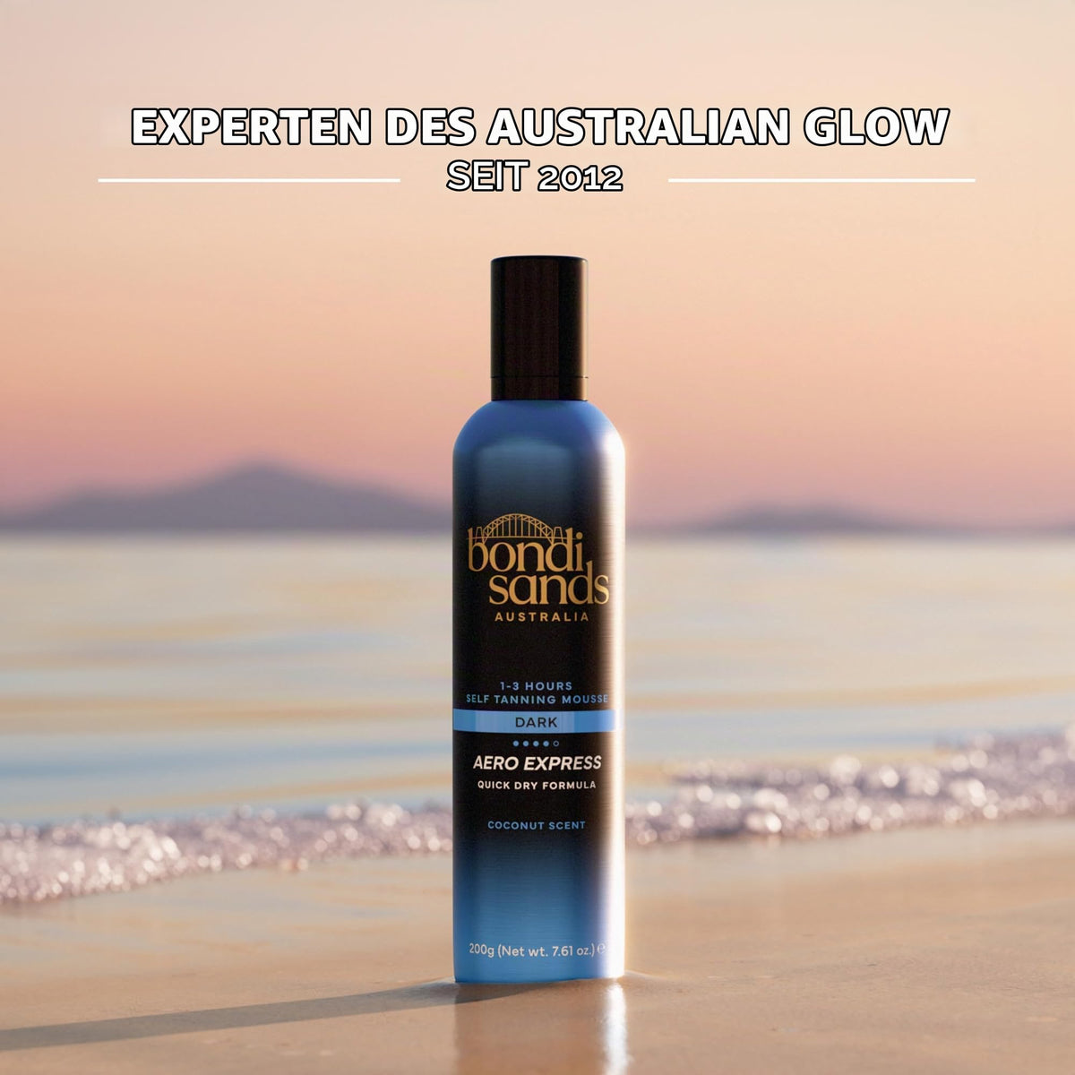 Bondi Sands – Selbstbräuner Mousse - Aero Self Tanning Foam 1 Hour Express, für die natürliche und schnelle Bräune ohne Sonne, 225 ml