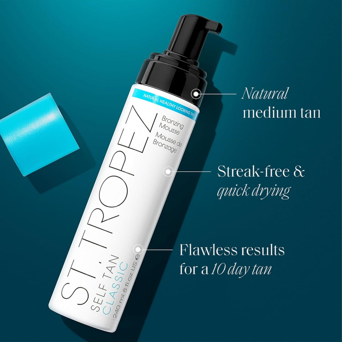 St. Tropez Self Tan Classic Bronzing Mousse – 240 ml