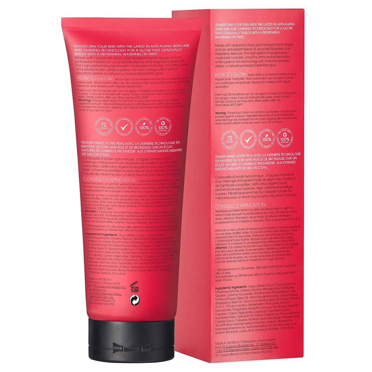 St.Tropez Gradual Tan Watermelon Daily Firming Lotion (Packung mit 2)
