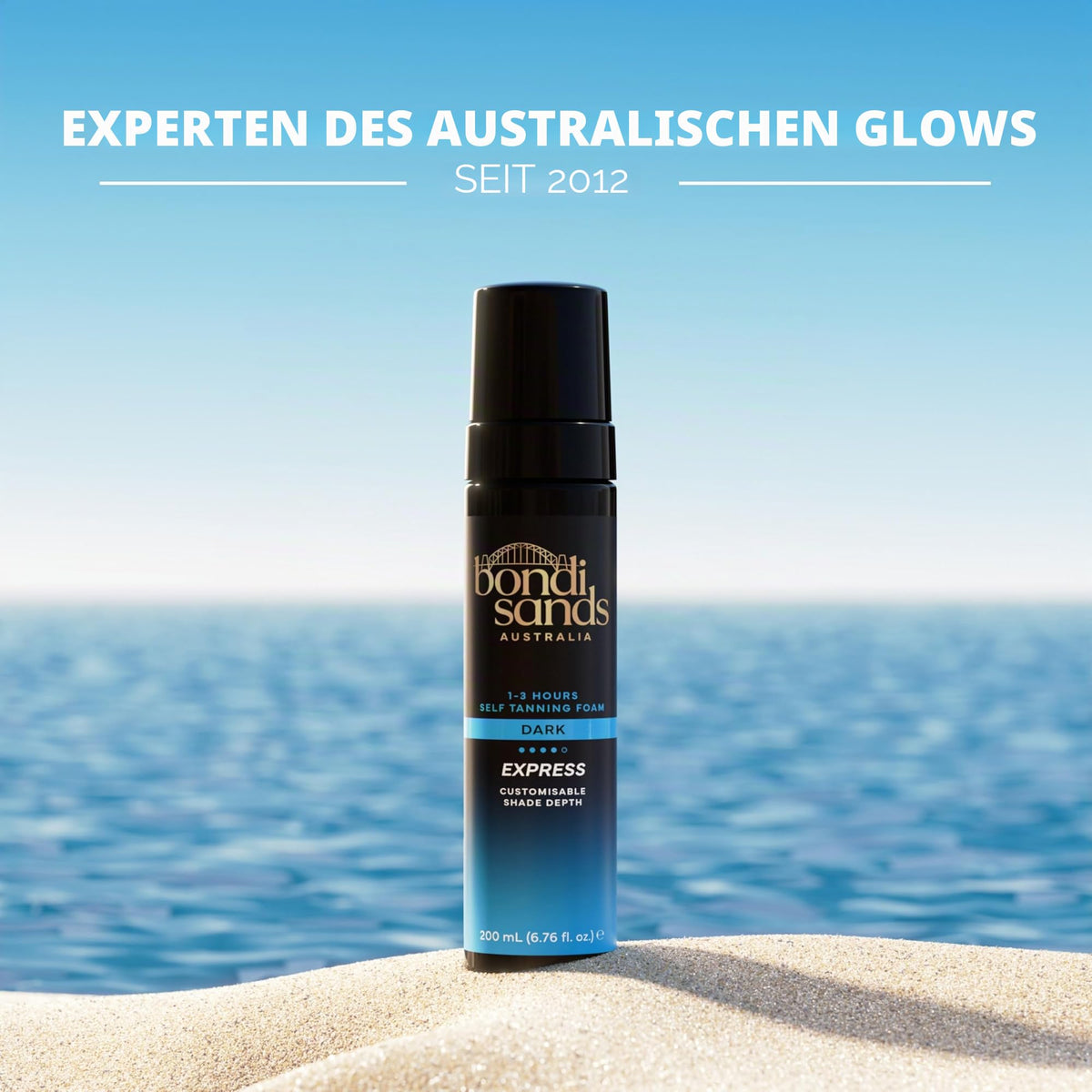Bondi Sands - Selbstbräunungsschaum - Self Tanning Foam 1 Hour Express für schnelles und fleckenfreies Bräunen ohne Sonne, 200 ml