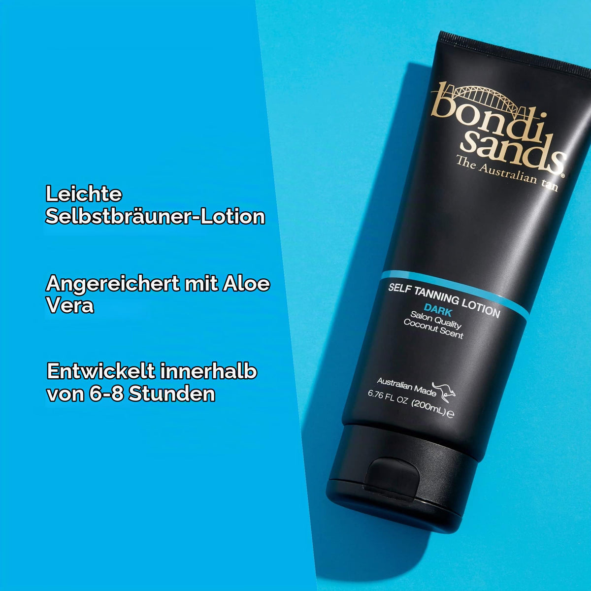 Bondi Sands The Australian Tan Dark Self Tanning Lotion, 200 ml
