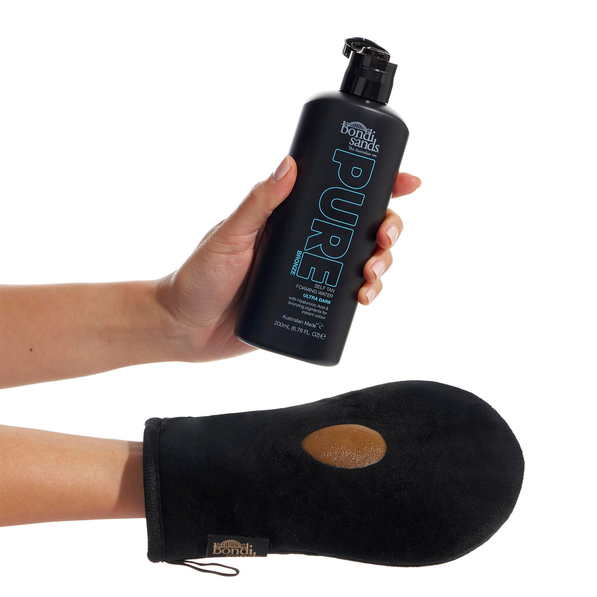 Bondi Sands Pure Bronze Ultra Dark Self Tan Foaming Water 200ml