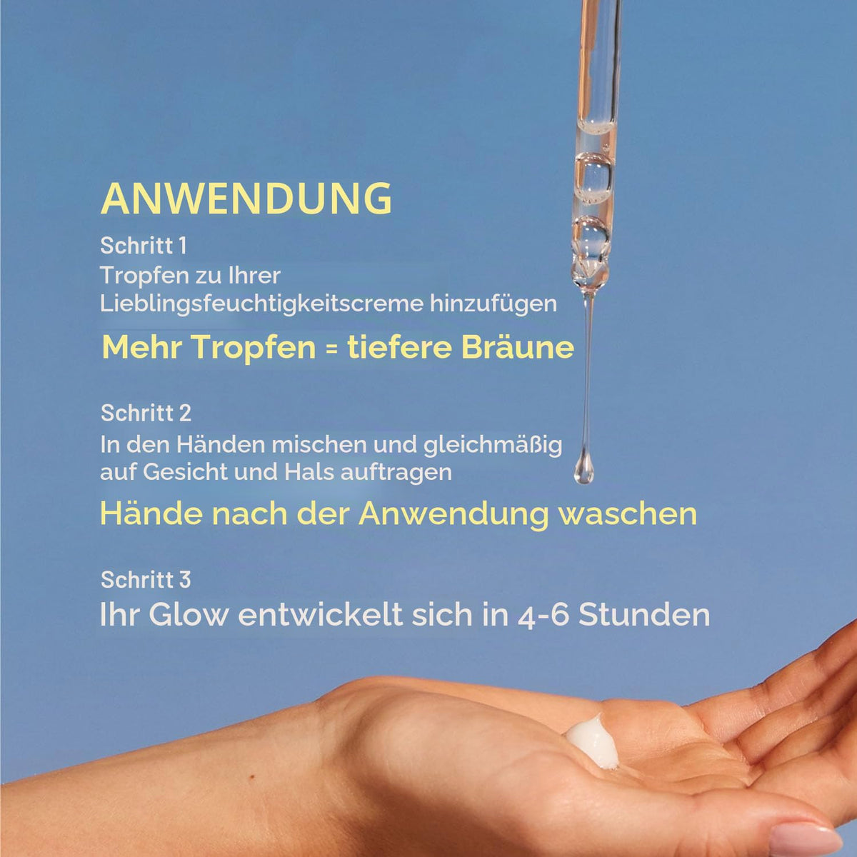 Isle of Paradise Selbstbräuner-Tropfen (30 ml), mittel, zum Hinzufügen zu den eigenen Hautpflegeprodukten, natürliche Inhaltsstoffe, vegan