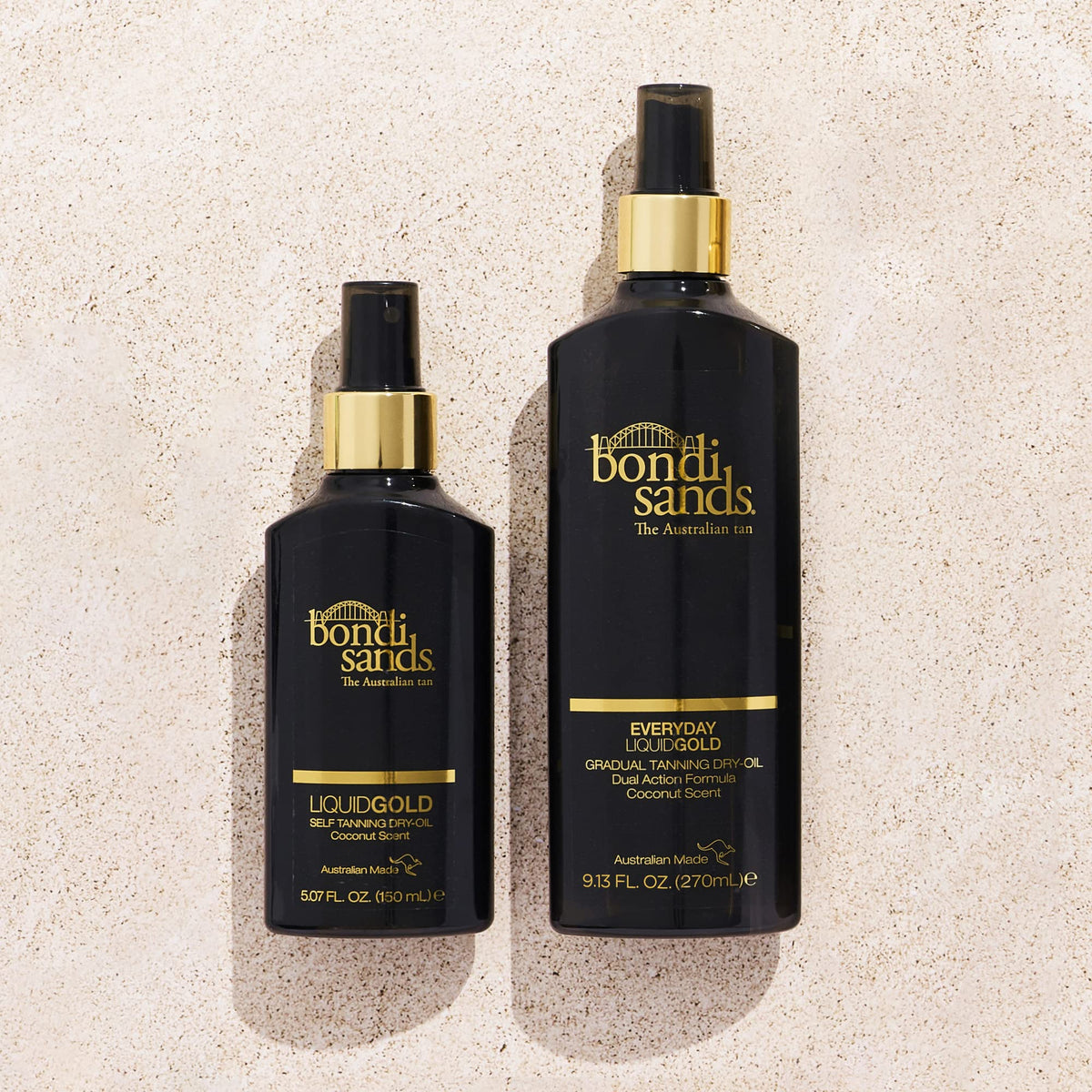 Bondi Sands SANDS 270ml Everyday Liquid Gold Gradual Tanning Oil, 350 g