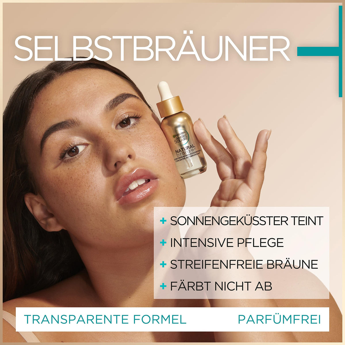 Garnier Ambre Solaire Selbstbräunungs Duo - Gesicht & Körper - Selbstbräuner Spray und Konzentrat, für Langlebige, natürliche Bräune