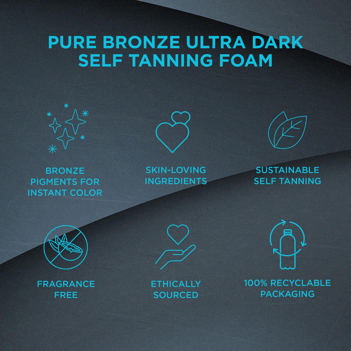 Bondi Sands Pure Bronze Ultra Dark Self Tan Foaming Water 200ml