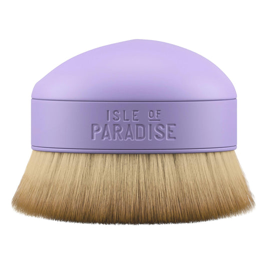 Isle of Paradise - Shape and Glow Big Blending Brush, Kabuki-Pinsel für Selbstbräuner, Gesicht & Körper, vegane Fasern, streifenfreies Finish, einfaches Contouring & Anwendung