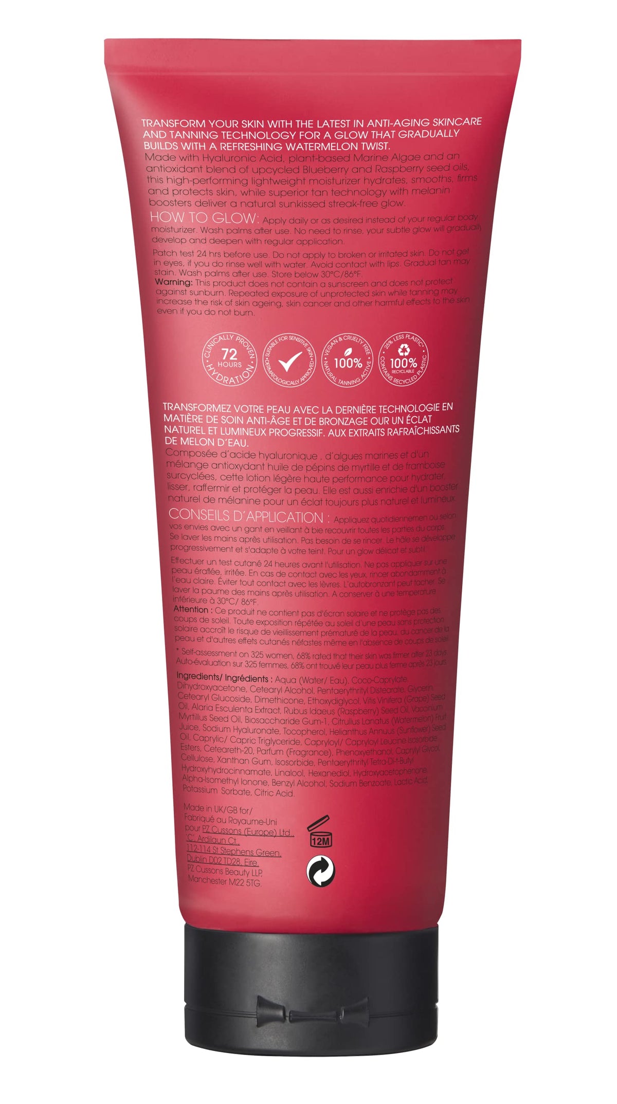 St.Tropez Gradual Tan Watermelon Daily Firming Lotion (Packung mit 2)