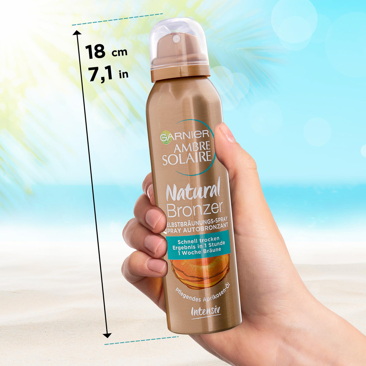 Garnier Selbstbräuner Spray für natürliche Bräune, Körper, 150 ml